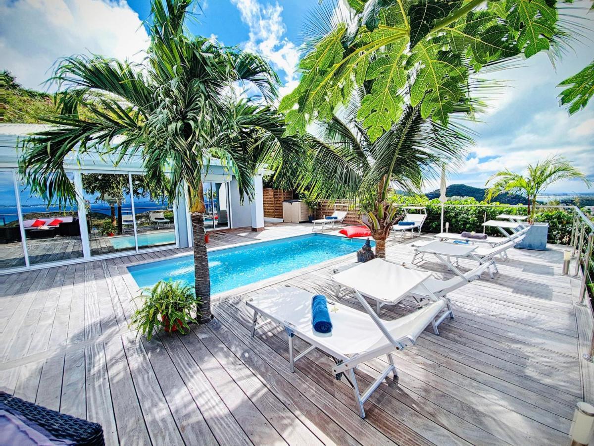 Villa Sea View, 5 Min From The Beach, Overlooking The Caribbean Sea, Private Pool La Savane Luaran gambar