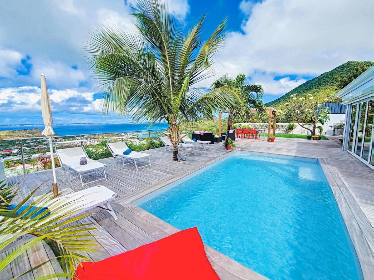 Villa Sea View, 5 Min From The Beach, Overlooking The Caribbean Sea, Private Pool La Savane Luaran gambar